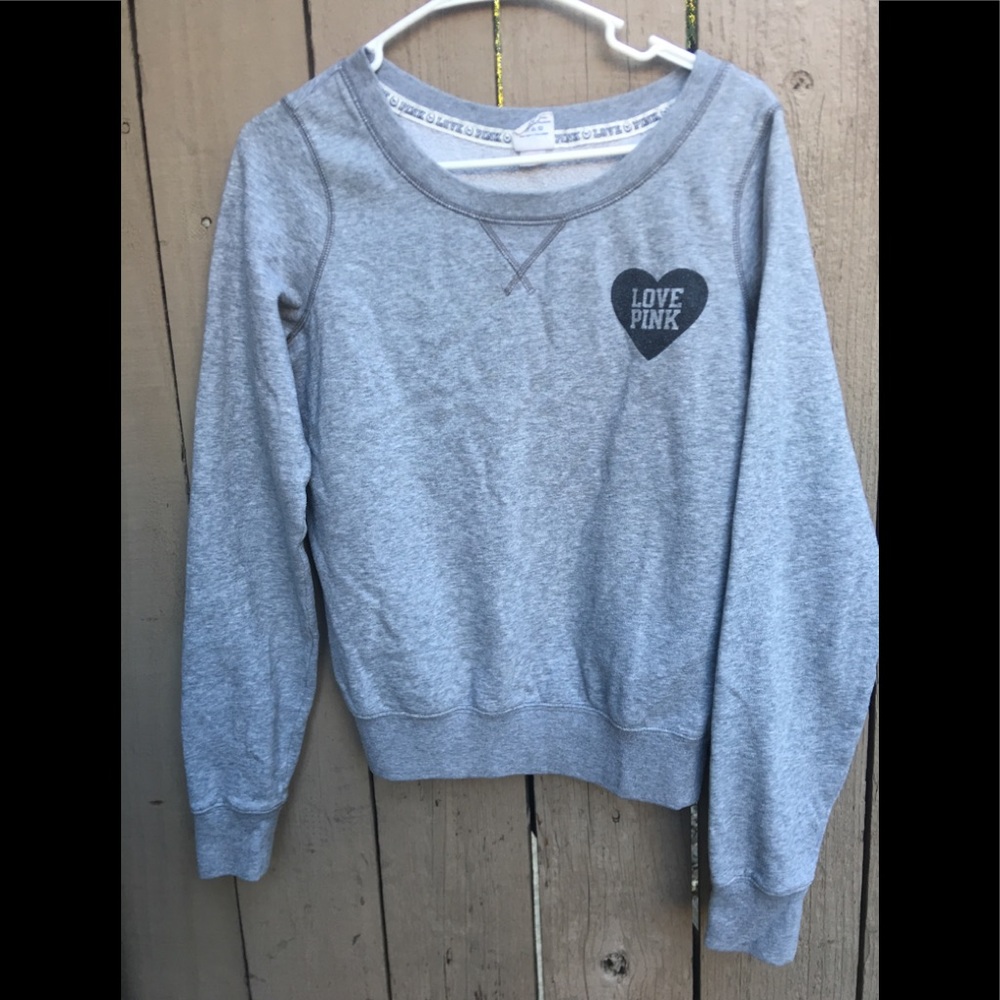 Pink Victoria secret Crewneck sweater